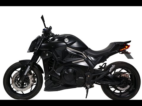MacRais Z8X 19kw 85mph Electric Motorcycle Static Review - 4K : Green-Mopeds.com