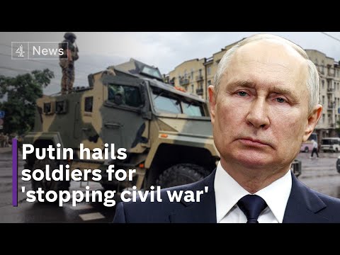 Russia: Putin attacks Wagner Group, as Prigozhin arrives in Belarus