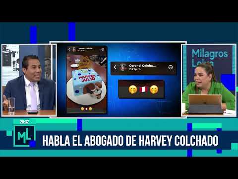 Milagros Leiva Entrevista - ABR 15 - 2/3 - HABLA EL ABOGADO DE HARVEY COLCHADO | Willax