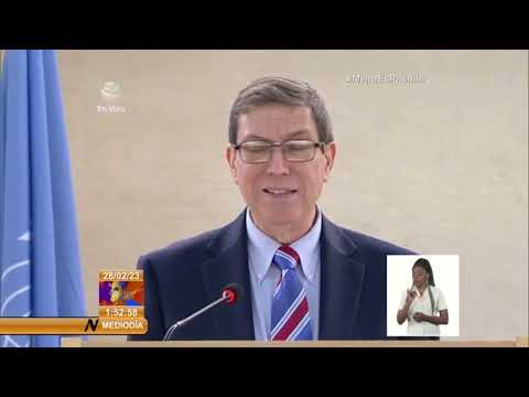Cuba: Palabras del Ministro Bruno Rodríguez Parrilla en los segmetnos de la Conferencia de Desarme