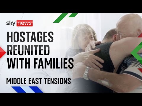 Rescued hostages reunited with families but hundreds killed in IDF operation | Israel-Hamas war
