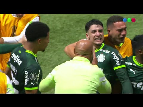 Piquerez empató para Palmeiras ante un Boca que sufrió los cambios de Almirón - Libertadores 2023