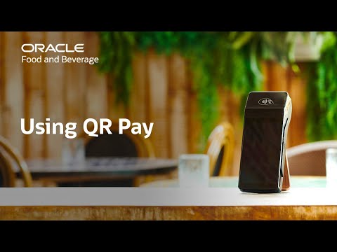 Oracle MICROS Simphony: using QR pay
