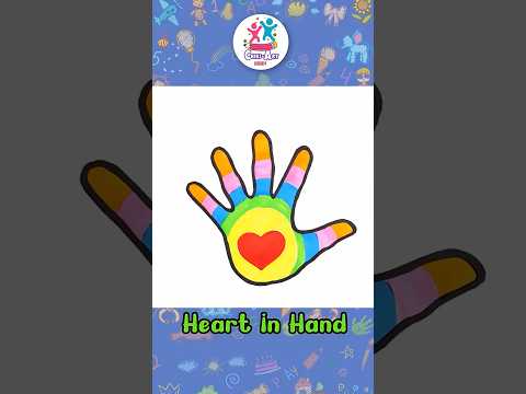 How To Draw A Heart In Hand❤️✏️ | Dil Kaise Banate Hain | Valentine's Day #shorts #valentinesday