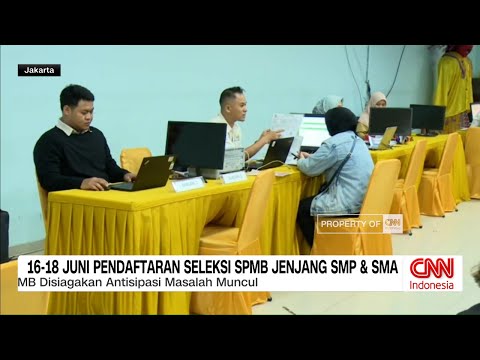 16–18 Juni: Pendaftaran SPMB Jenjang SMP & SMA Jakarta Dimulai