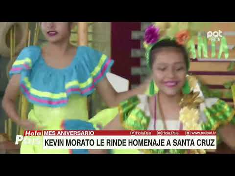 Kevin Morato homenajea a Santa Cruz