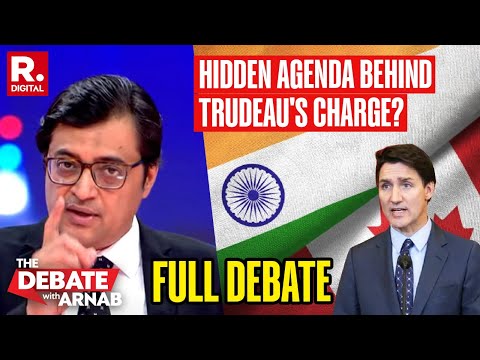Debate With Arnab: Is US Deep State Behind Justin Trudeau’s False Allegations? | Republic TV