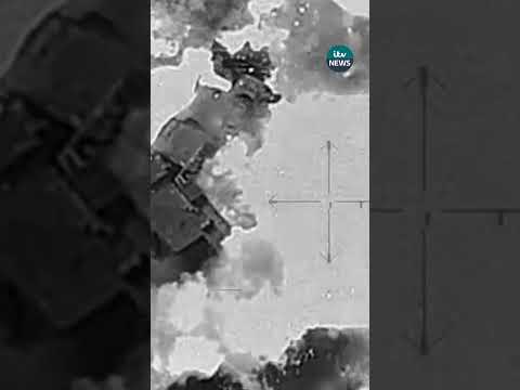 IDF shares clip of airstrike on Syrian Defense Ministry headquarters in Damascus