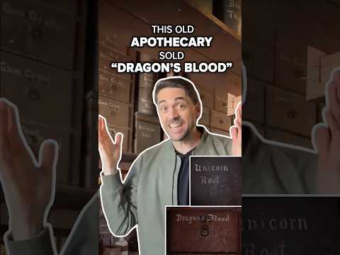 Where could you get mandrake root and dragon's blood in the 1700s?