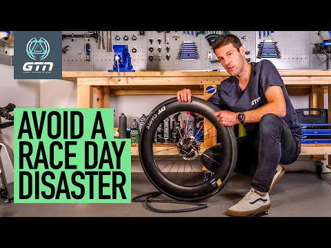 How To Repair A Flat Tyre On Race Day