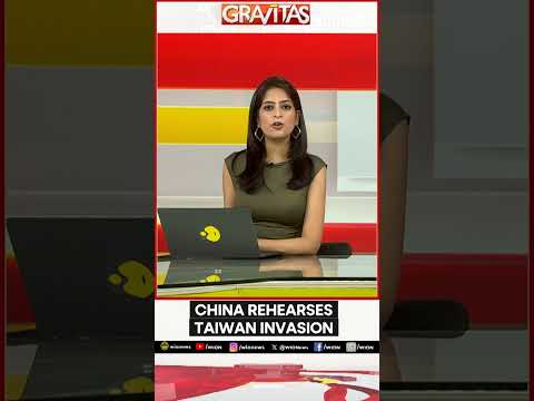 China Rehearses Taiwan Invasion | Gravitas | WION Shorts