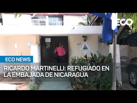 Ricardo Martinelli cumple 8 días de asilo político en embajada de Nicaragua | #EcoNews