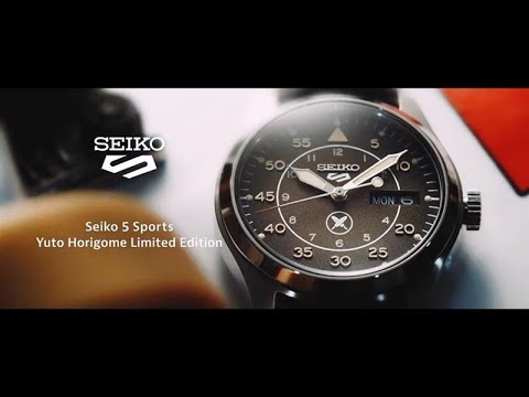 Seiko 5 Sports Yuto Horigome Limited Edition Special movie