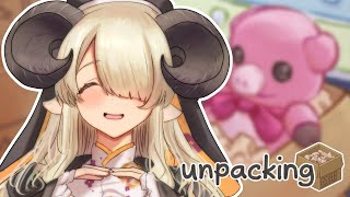 【 #unpacking 】ひつじシスターお片付け上手侍のマリヱです！【#vtuber/祈里マリヱ】