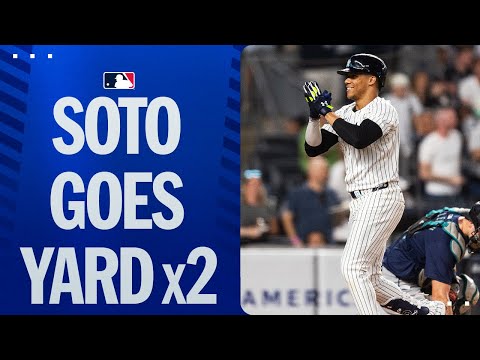 Juan Soto goes oppo for the SECOND time in one night!