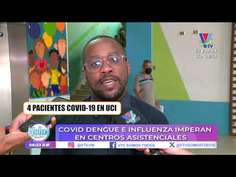 COVID dengue e influenza imperan en centros asistenciales