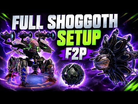War robots: F2P: FULL SHOGGOTH BUILD FREE TO PLAY!! Insane damage per shot!