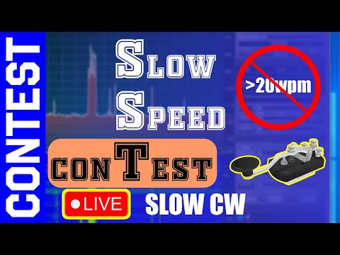 SST Live!  - Slow Speed CW Contest #cw