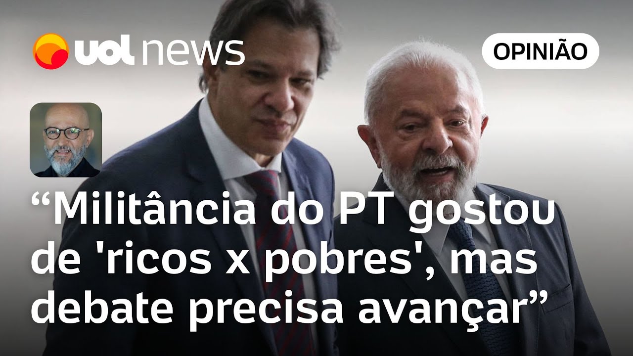 Discurso do governo Lula de ricos x pobres não deixa de ser autocrítica | Josias de Souza