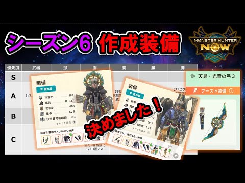 【S6作るの決定】概ね試せたので優先度別に紹介『モンハンNow』
