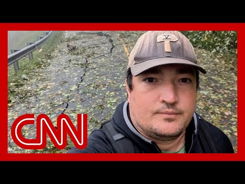 Man hikes 11 miles and 2,200 feet high to reach his parents in North Carolina