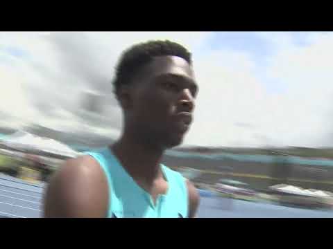 CARIFTA49: Zion Miller from Bahamas wins Boys U17 400m Heat 1 | SportsMax TV