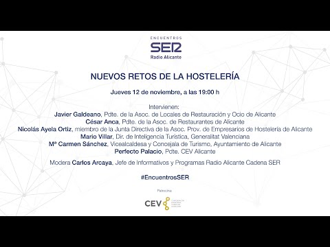 #EncuentrosSER | Nuevos retos de la hostelería