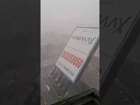 ghatkopar,ramabai petrol pump ,hording fallen ,#Mumbai