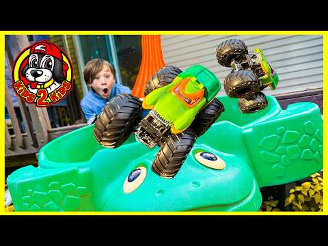 Monster Jam & Hot Wheels Monster Trucks 🐢 TURTLE RACING COMPILATION