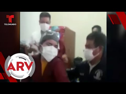 Descubren fiesta de personal médico dentro de clínica | Al Rojo Vivo | Telemundo