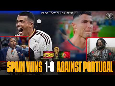 SPAIN wins 1-0 Against PORTUGAL | Prophet Uebert Angel