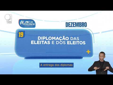 Calendário Eleitoral: Diplomação de eleitas e eleitos