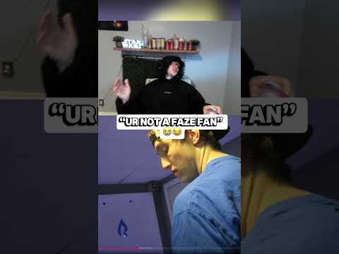 Real faze fan 😬 #faze #fazeclan #fazeadapt #fazebanks #funny