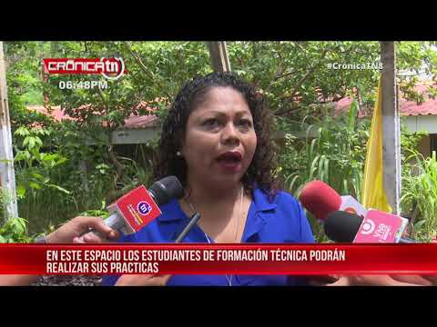 Vivero en Ticuantepe aportará a los conocimientos de estudiantes técnicos - Nicaragua