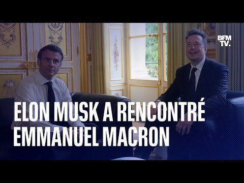 Elon Musk à l’Élysée, manifestation… Retour en images sur le sommet Choose France