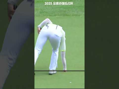 이글 퍼트인데 이렇게 가까워?