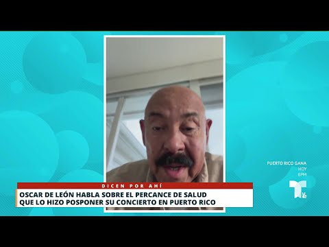 Oscar D’ León sufre percance de salud