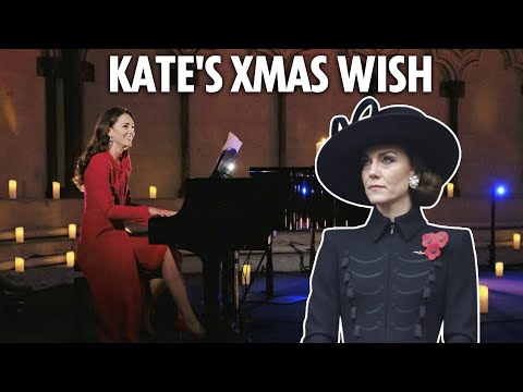 Will Kate play the piano at her carol concert I wouldn't put it past her as she ends year on a high?