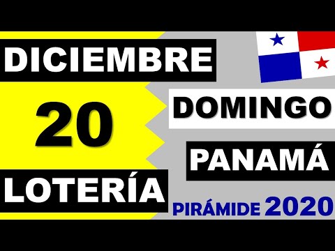 Piramide Suerte Decenas Para Domingo 20 de Diciembre 2020 Loteria Nacional Panama Dominical Comprar