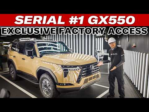 Inside the tahara Lexus Toyota Plant: Witness the Birth of the GX 550
