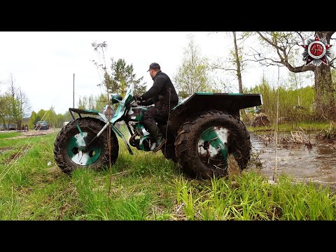 2-Stroke DIY Monster Trike Go-Anywhere Vehicle | Plus Bonus Footage