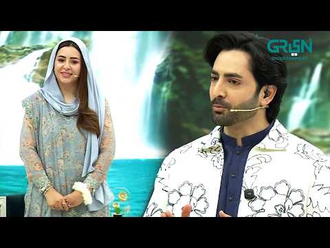 Danish Taimoor ko Apna Umrah Yaad Aagaya | Danish Taimoor & Rabia Anum | Mehfil e Ramzan | Green TV