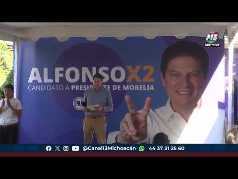 Alfonso Martínez Alcázar asegura que va 13 puntos porcentuales arriba en las encuestas