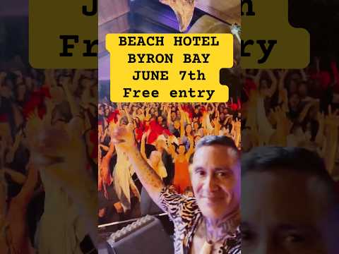 FREE GIG! At Beach Hotel in Byron Bay on June 7th. Back for a another epic Sunday Session