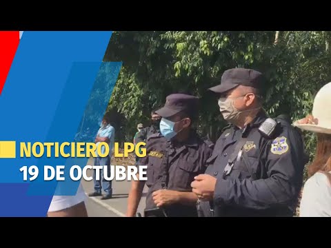 Noticiero LPG 19 de octubre: Especialistas en seguridad califican de ilegal el protocolo de la PNC
