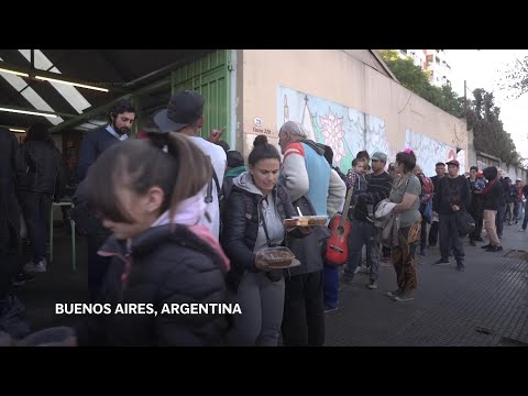 Argentina's poverty rate spikes in first 6 months of President Milei's shock therapy