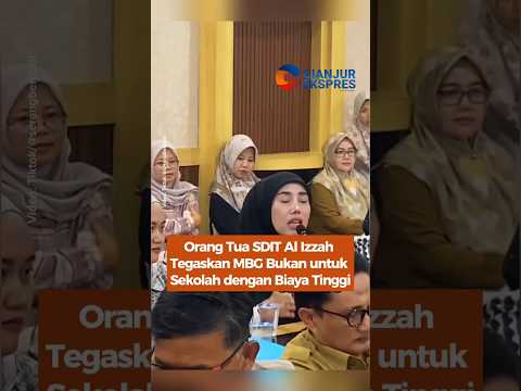 Orang Tua SDIT Al Izzah Tegaskan MBG Bukan untuk Sekolah Dengan Biaya Tinggi