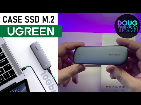 UNBOXING - Case SSD M.2 UGREEN (+MONTAGEM)