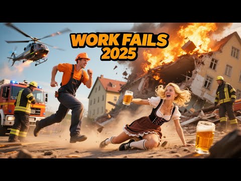 ULTIMATE CRAZY WORK FAILS AND FUNNY MOMENTS 2025