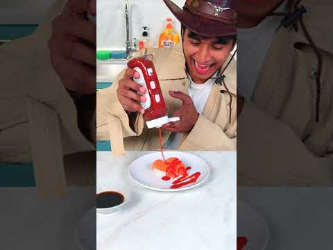 How DIFFERENT COUNTRIES eat SUSHI 🍣